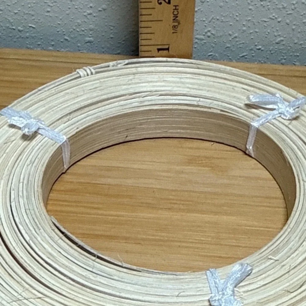 Flat Reed Basket Weaving Splints 2 Coils Natural DIY Craft